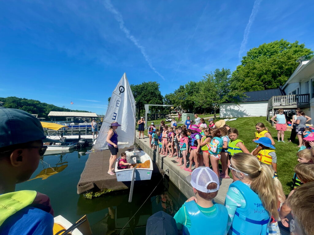 sailing opti lessons 2