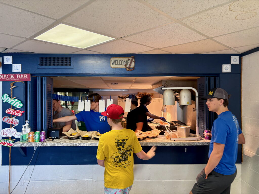 snack bar window